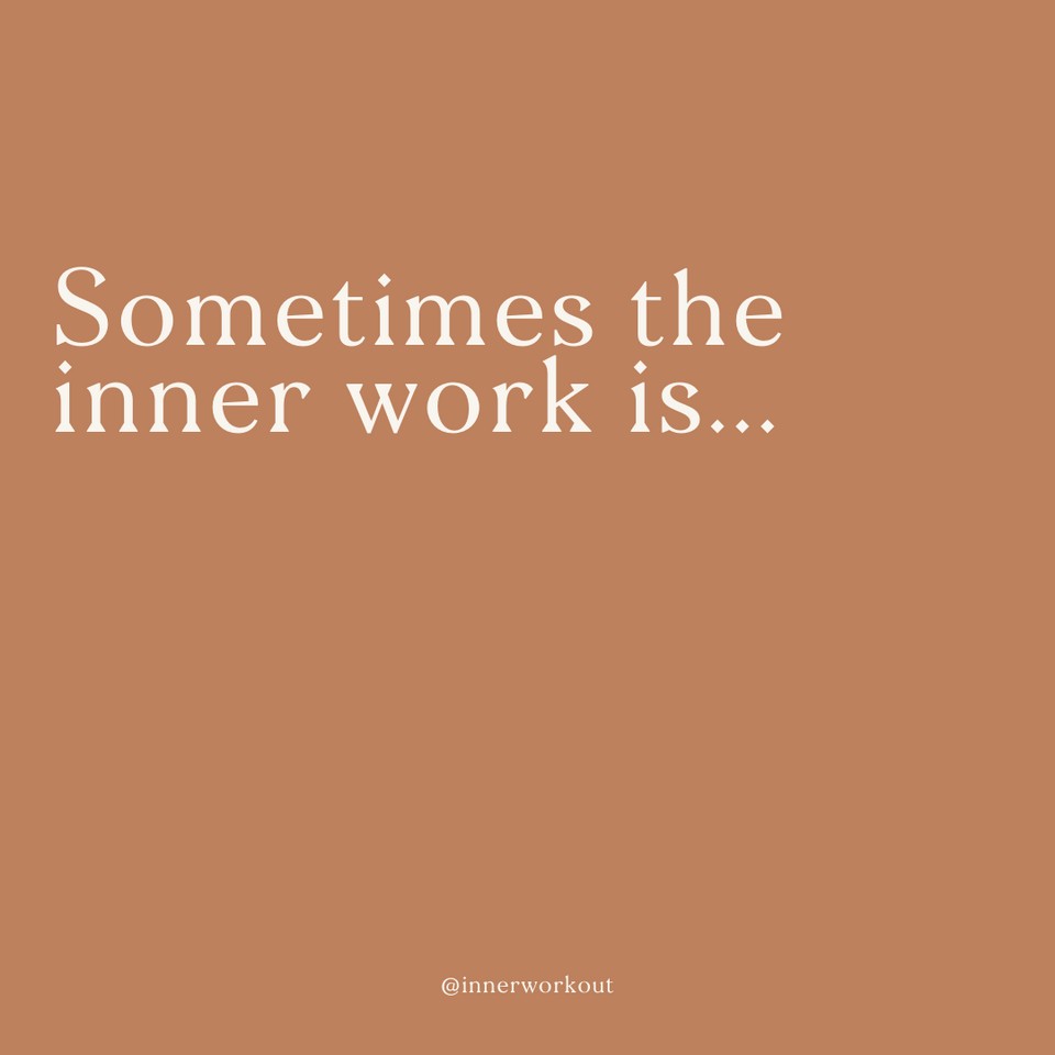 Inner Workout Your Self Care Support System